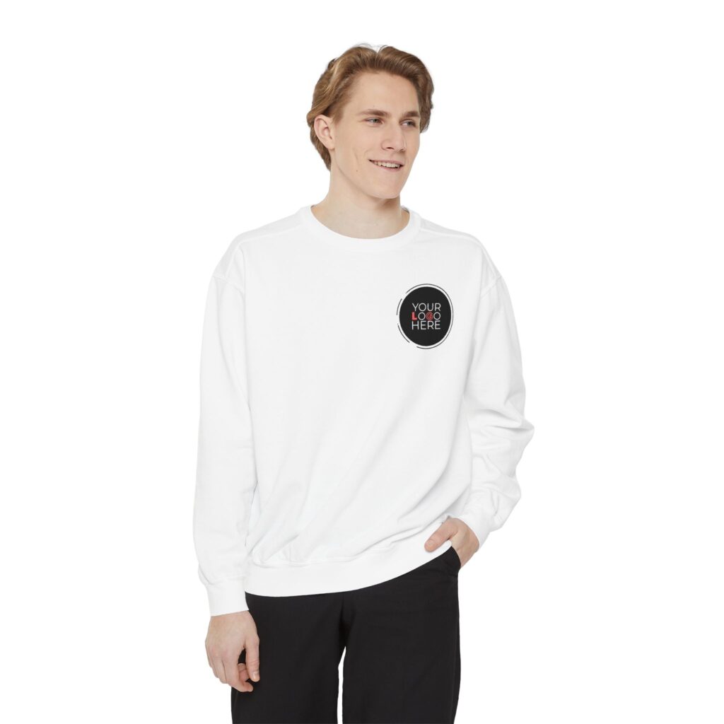 Unisex Garment-Dyed Sweatshirt - Image 10