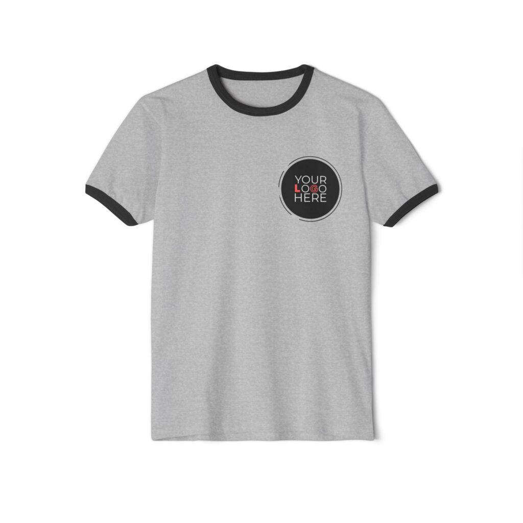 Unisex Cotton Ringer T-Shirt - Image 7