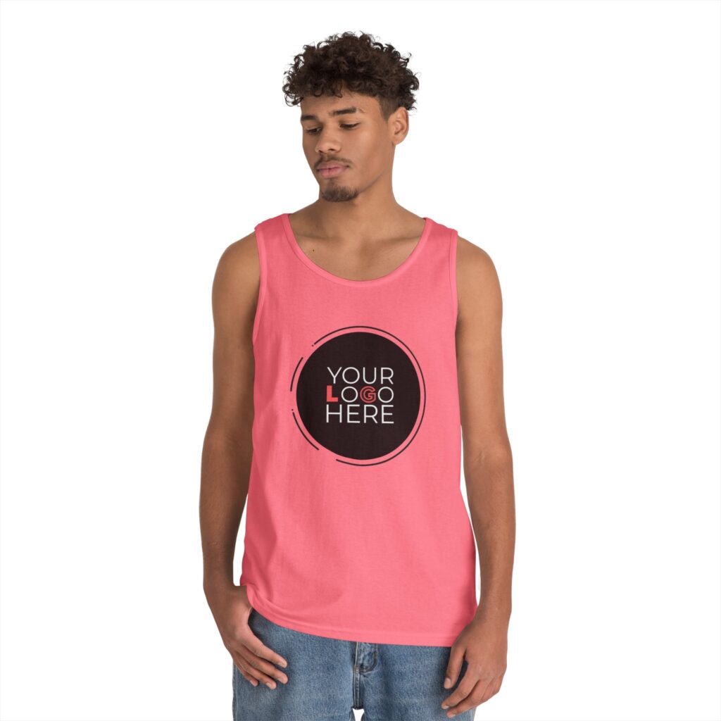 Unisex Heavy Cotton Tank Top - Image 43