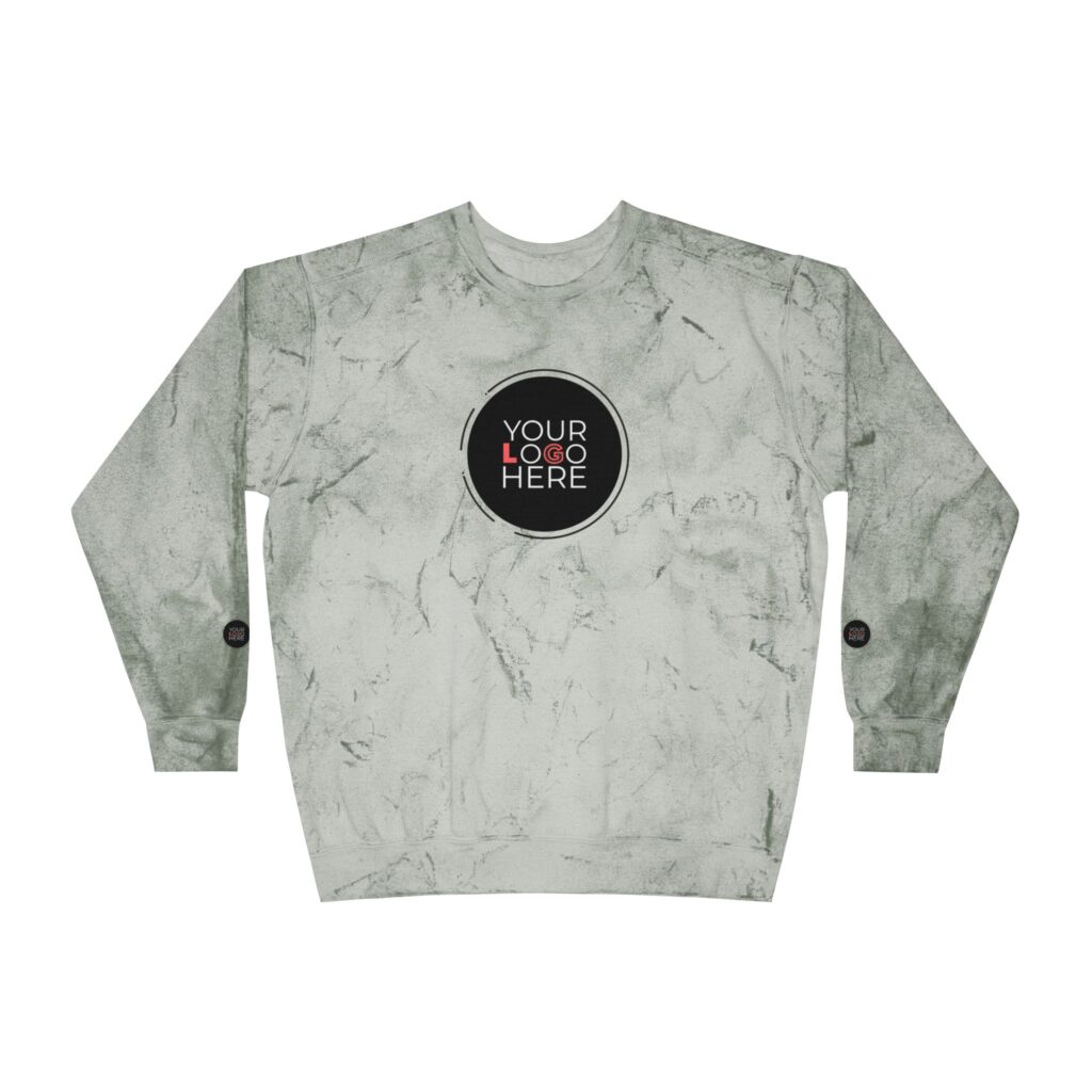 Unisex Color Blast Crewneck Sweatshirt - Image 19