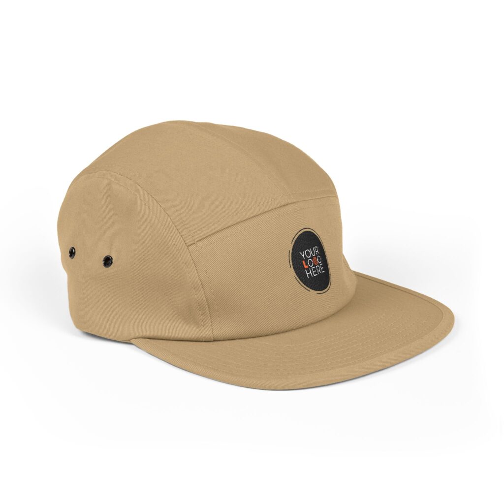 Custom 5 Panel Cap – Embroidery - Image 3