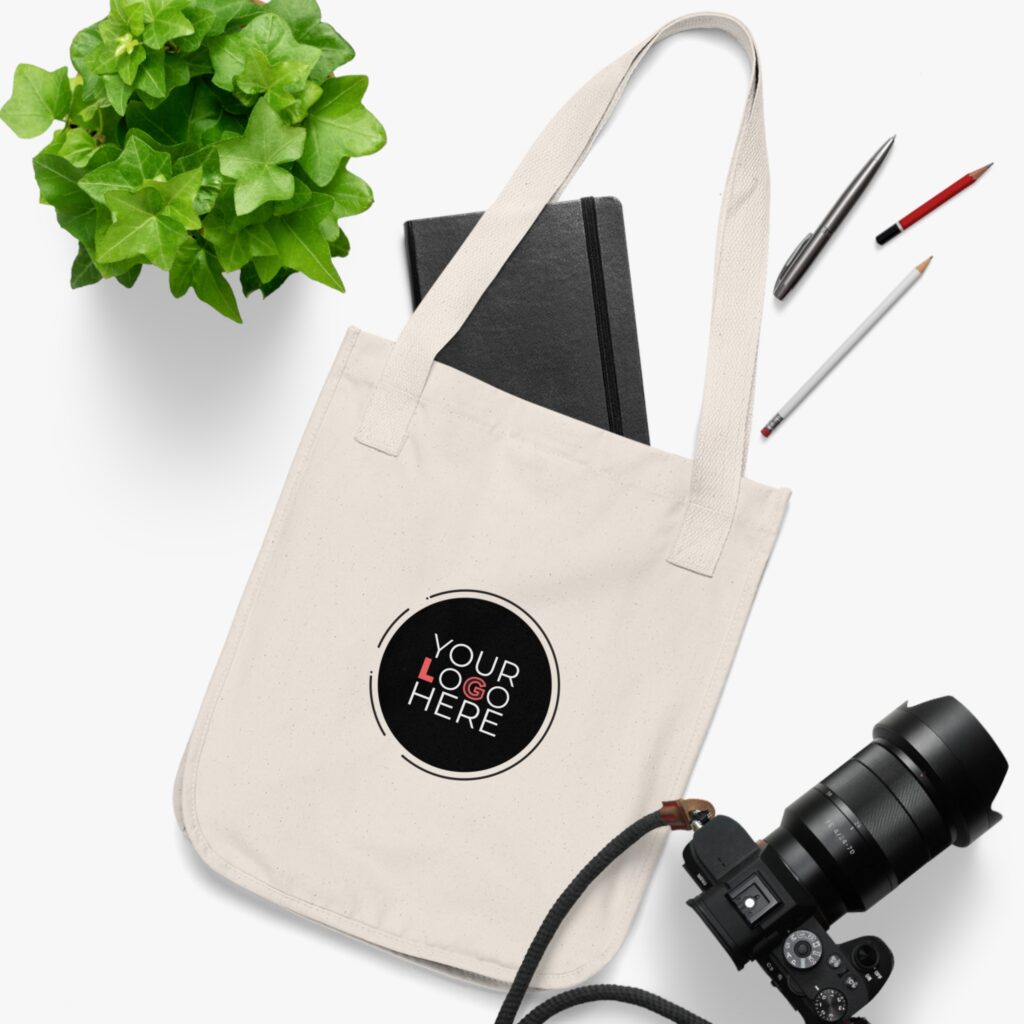 Organic Canvas Tote Bag - Image 3