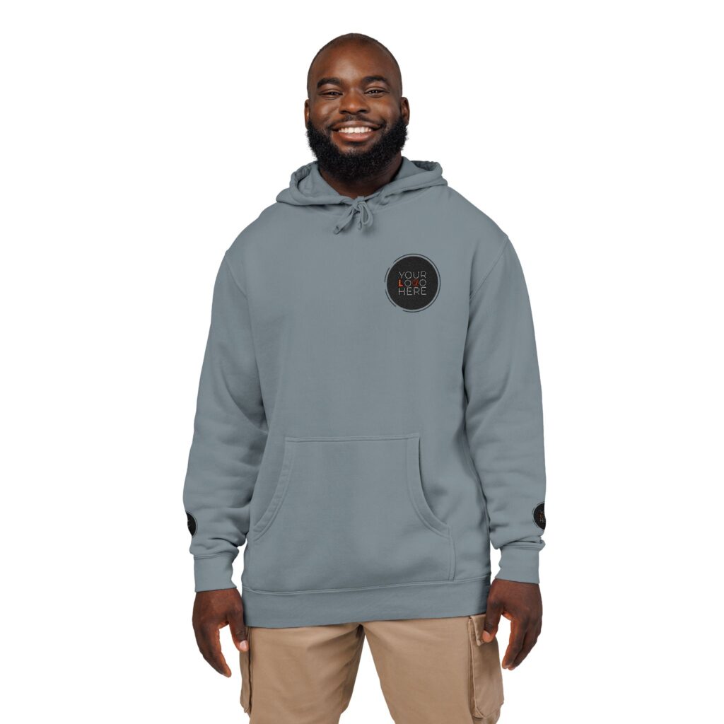 Unisex Pigment-Dyed Hoodie (Embroidery) - Image 15