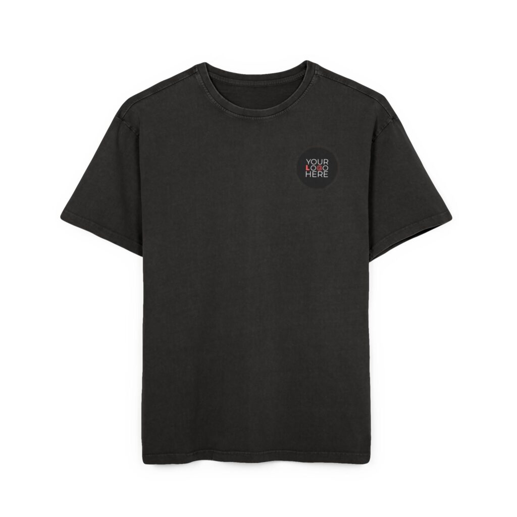 Men'S Acid Washed Heavy Oversize Tee - Image 5