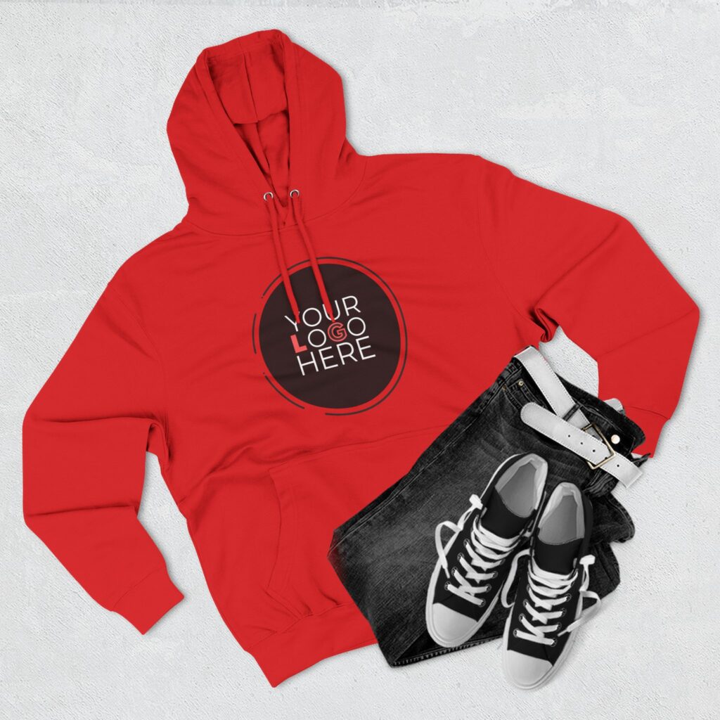 Three-Panel Fleece Hoodie - Image 81