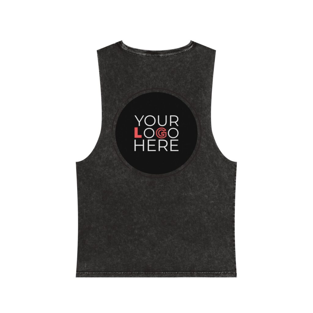 Unisex Stonewash Tank Top - Image 6