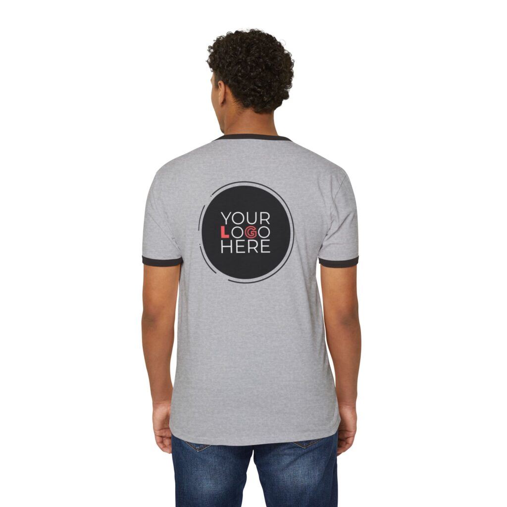 Unisex Cotton Ringer T-Shirt - Image 10