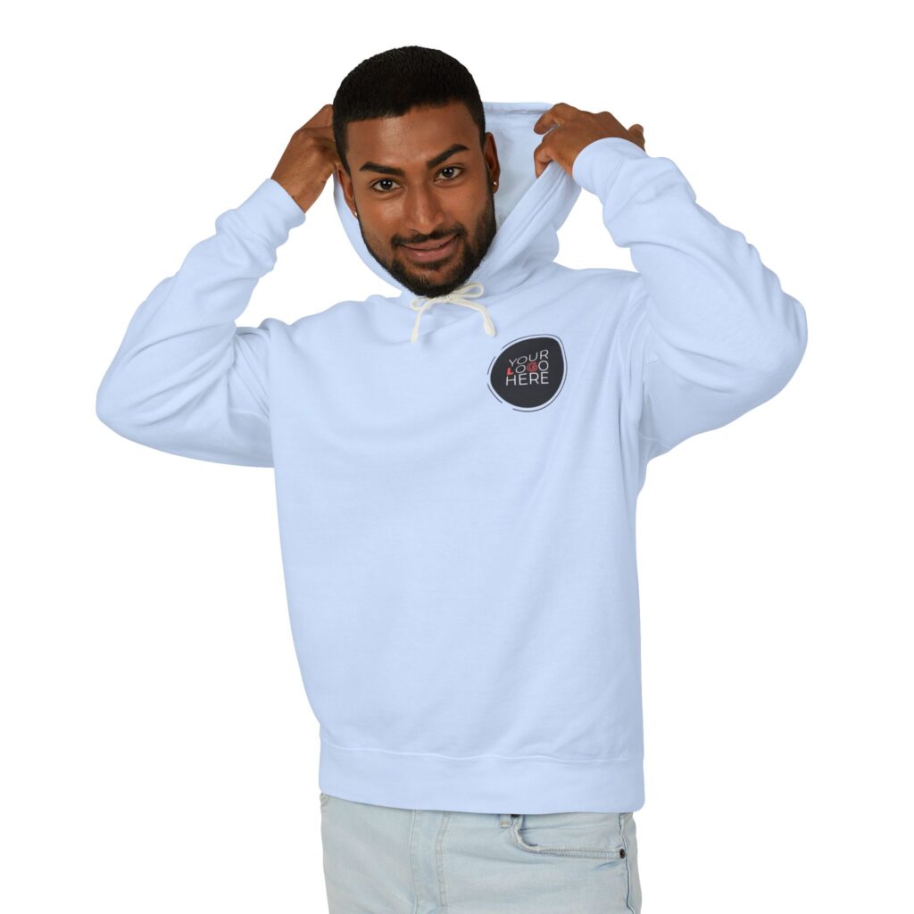 Unisex Lightweight Hooded Sweatshirt - Image 21