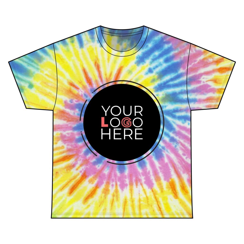 Unisex Tie Dye Cotton Tee - Image 5