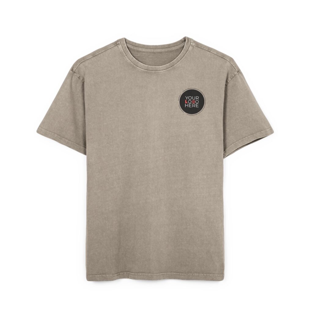 Men'S Acid Washed Heavy Oversize Tee - Image 13