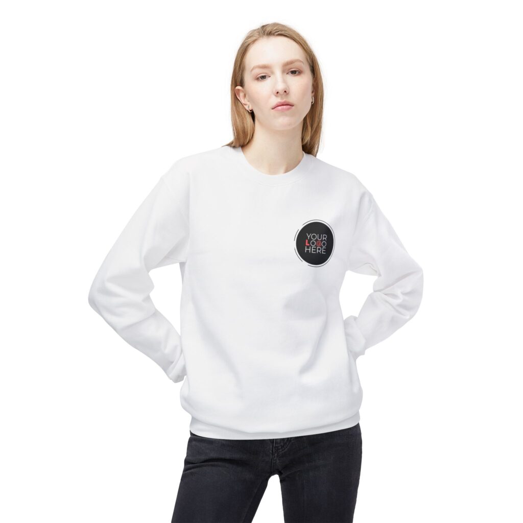 Unisex Midweight Softstyle Fleece Crewneck Sweatshirt - Image 11