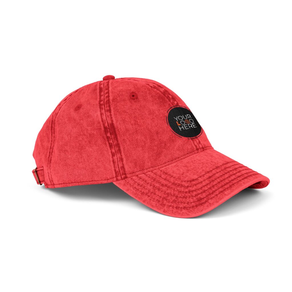 Custom Vintage Cap – Embroidery - Image 2