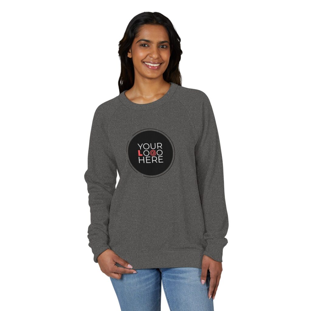 Unisex French Terry Raglan Crewneck - Image 12