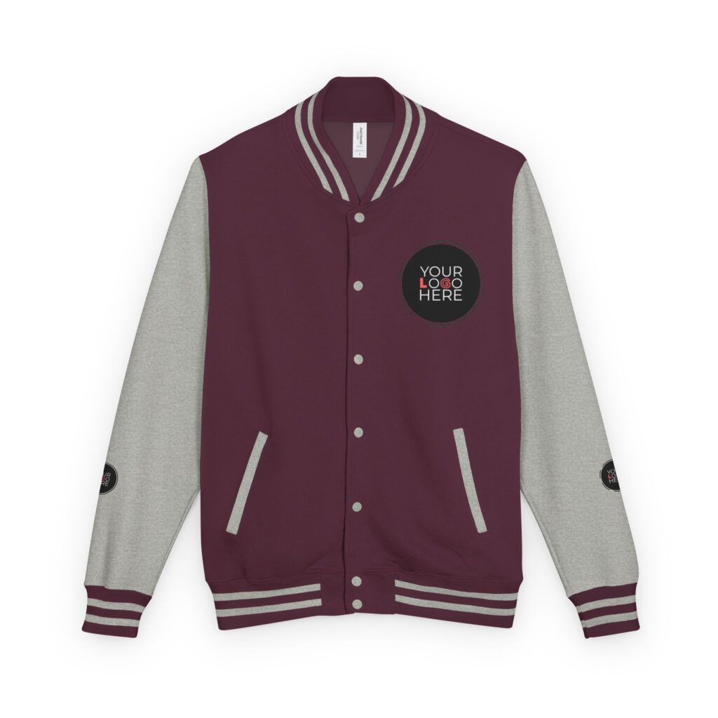 Unisex Heavyweight Letterman Jacket - Image 71