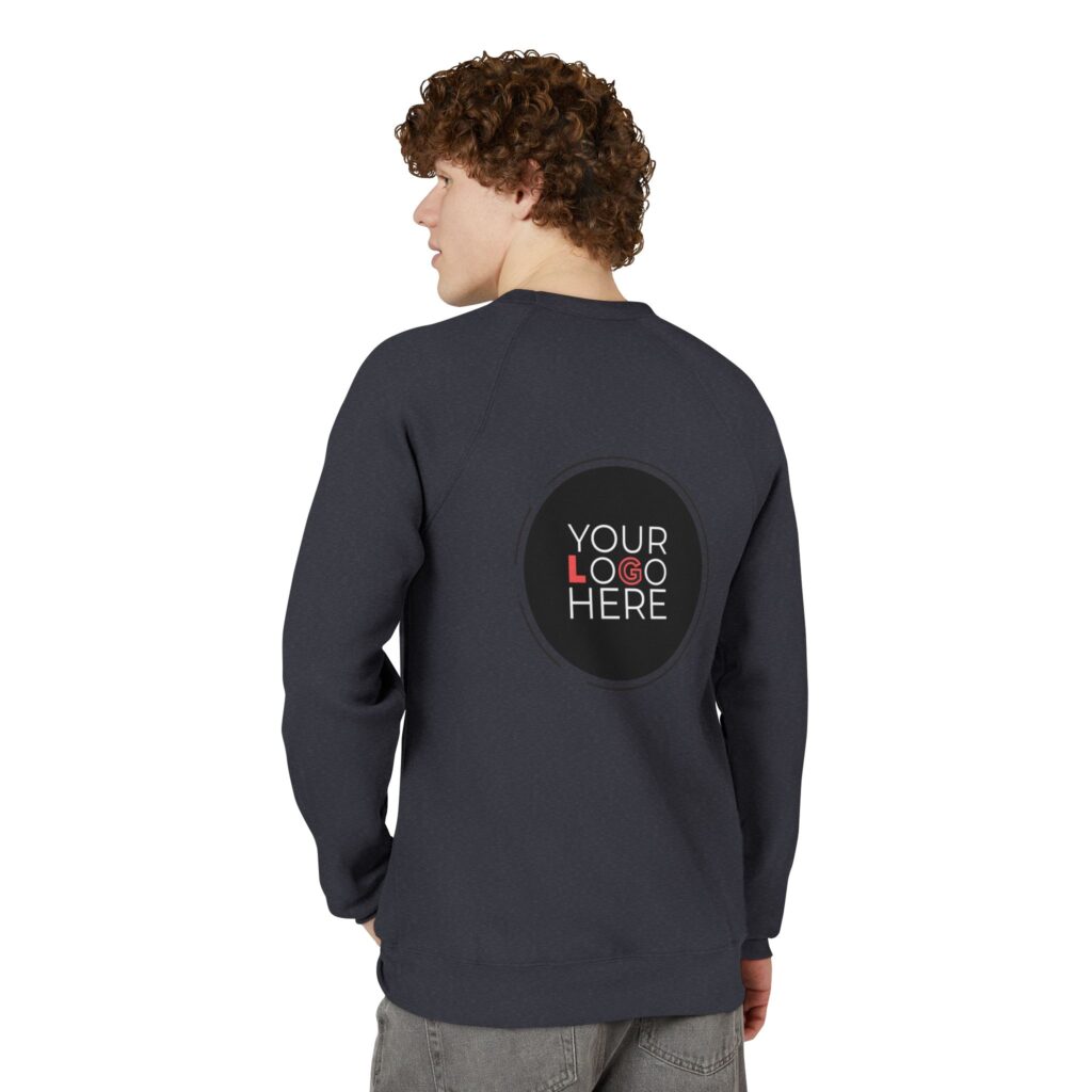 Unisex Sponge Fleece Raglan Sweatshirt - Image 39