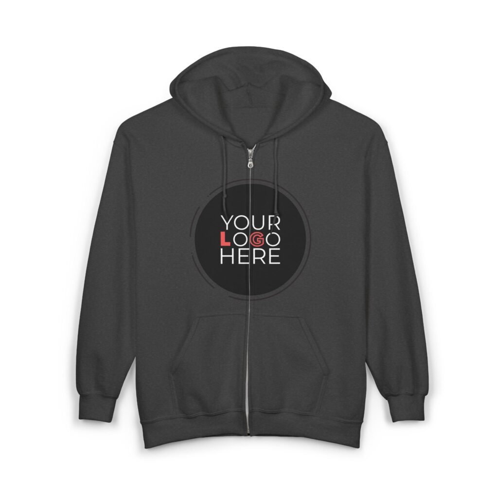 Unisex Heavy Blend™ Full Zip Hooded Sweatshirt - Image 12