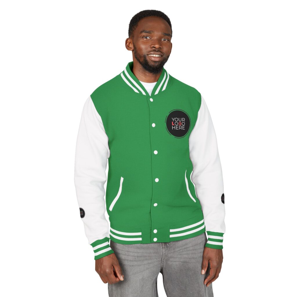 Unisex Heavyweight Letterman Jacket - Image 59
