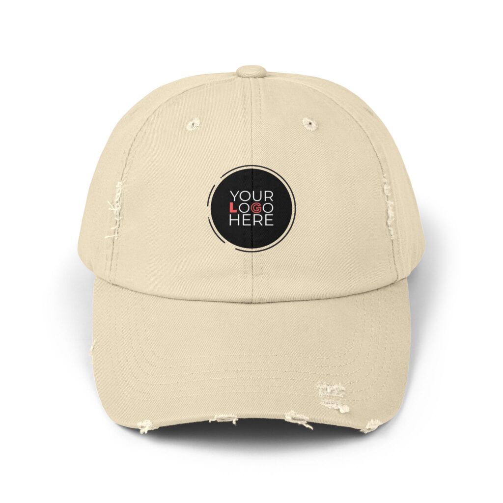 Custom Unisex Distressed Cap - Image 7