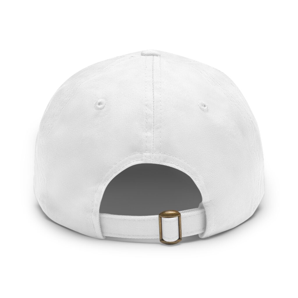 Custom Dad Hat With Leather Patch (Round) - Image 8