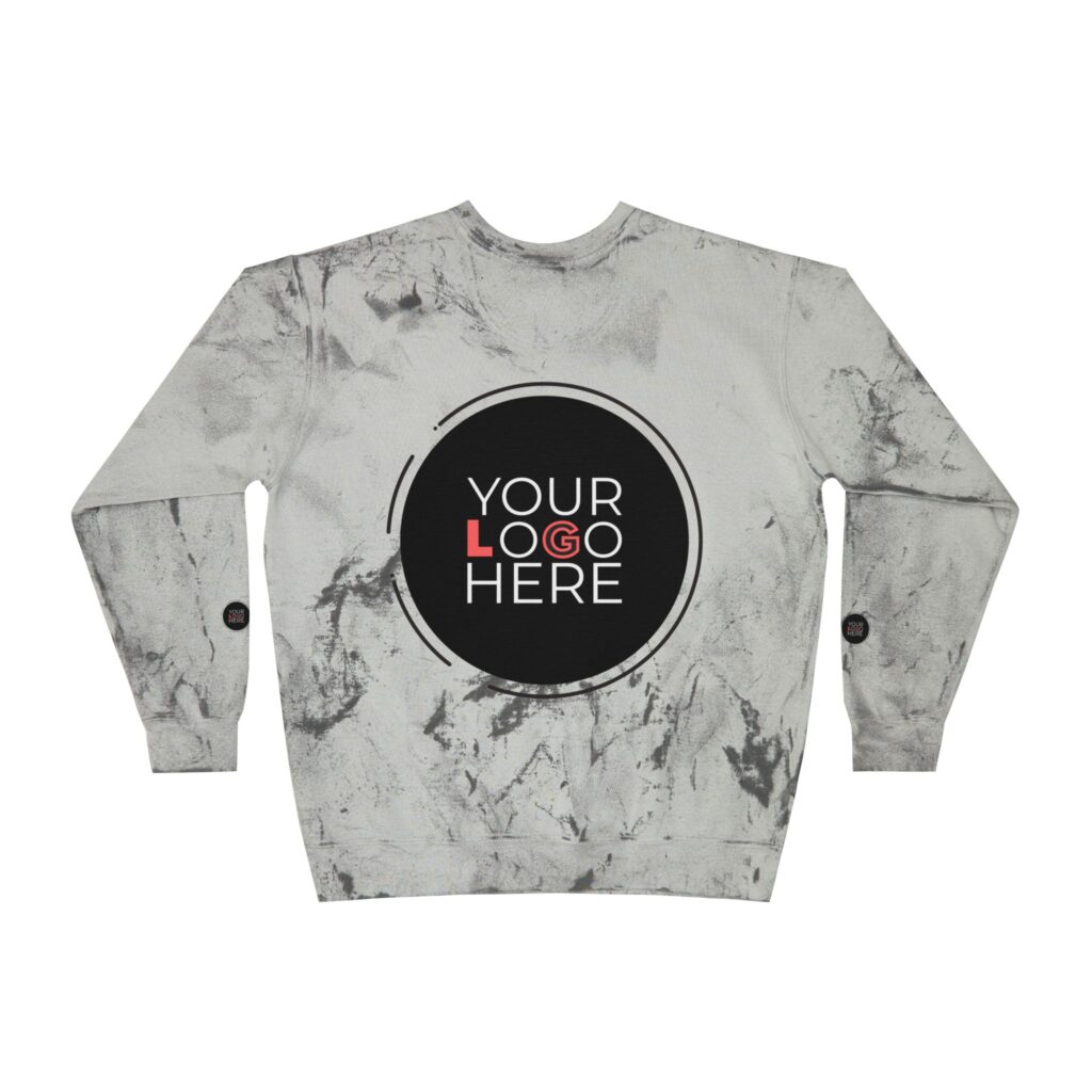 Unisex Color Blast Crewneck Sweatshirt - Image 14