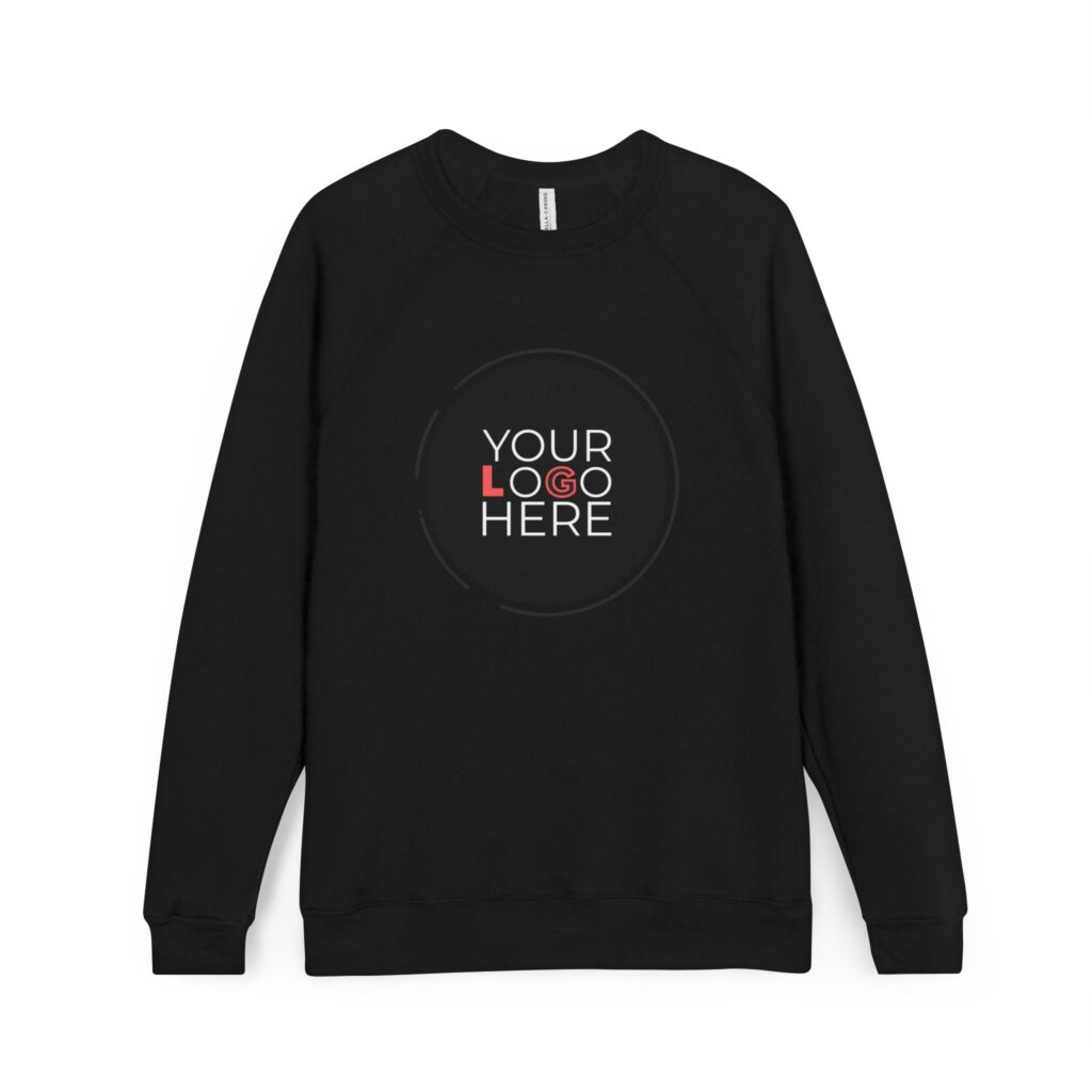 Unisex Sponge Fleece Raglan Sweatshirt - Image 8