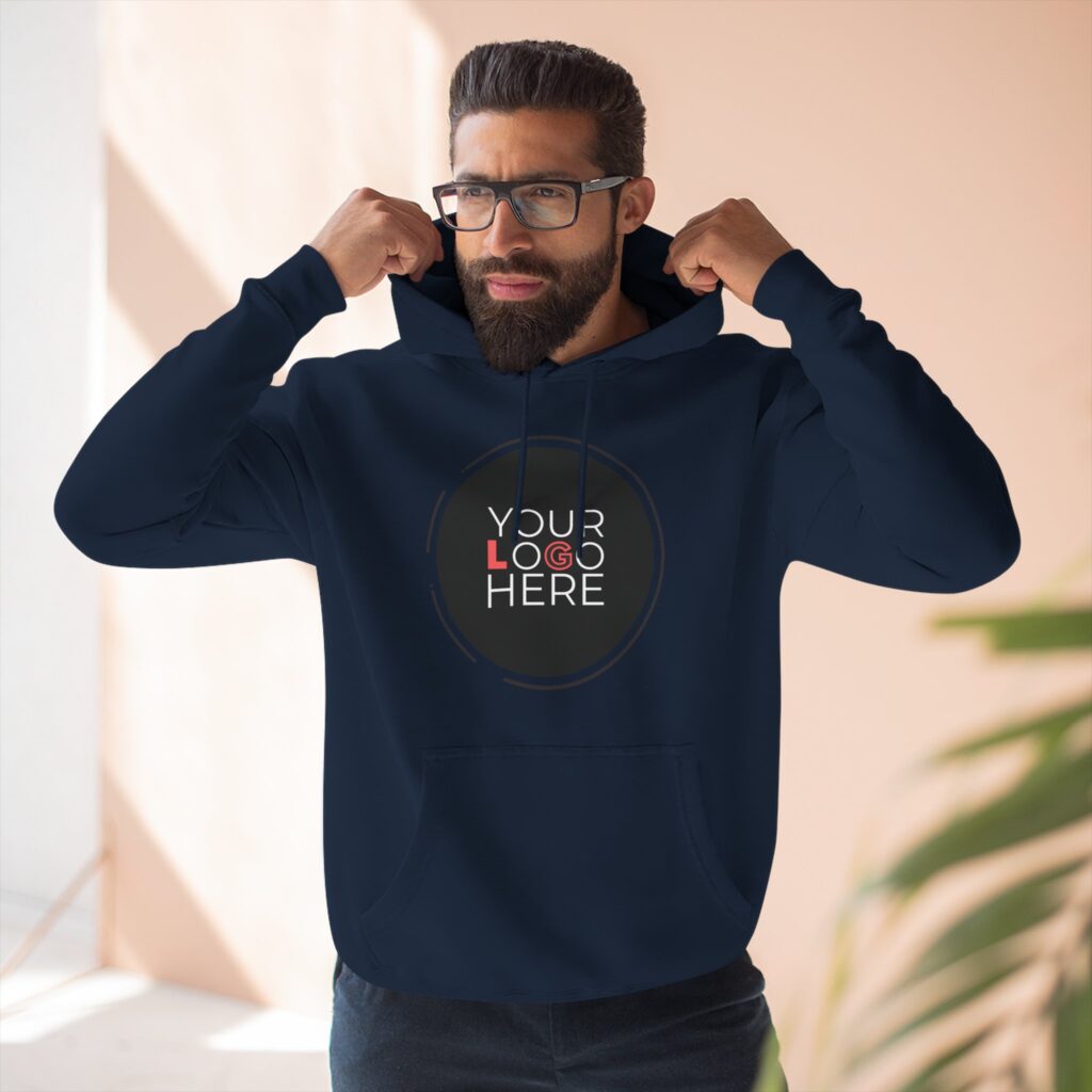 Three-Panel Fleece Hoodie - Image 77