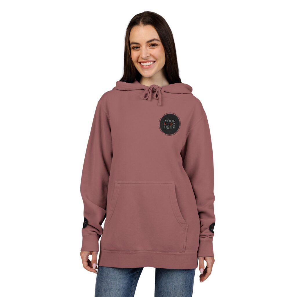 Unisex Pigment-Dyed Hoodie (Embroidery) - Image 24