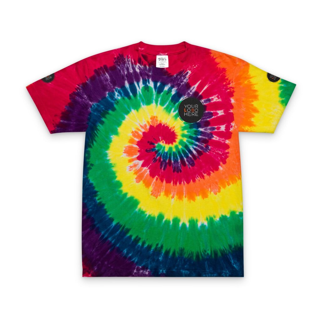 Oversized Tie-Dye T-Shirt (Embroidery) - Image 6