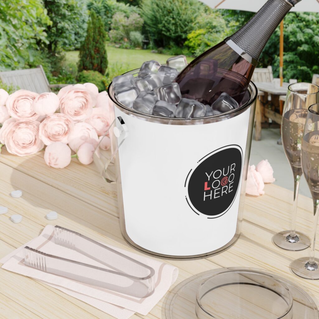 Ice Bucket With Tongs - Image 5