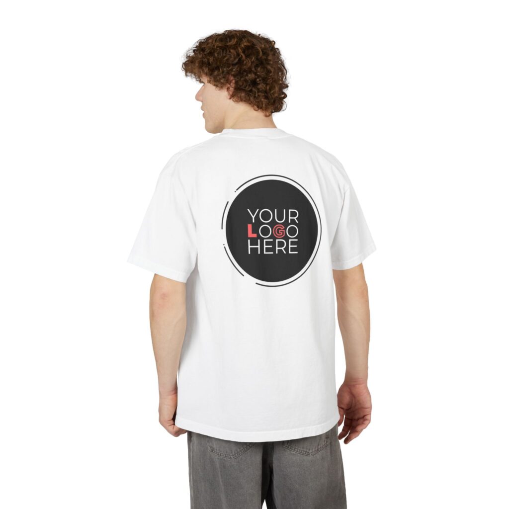 Unisex Garment-Dyed Drop-Shoulder T-Shirt - Image 11