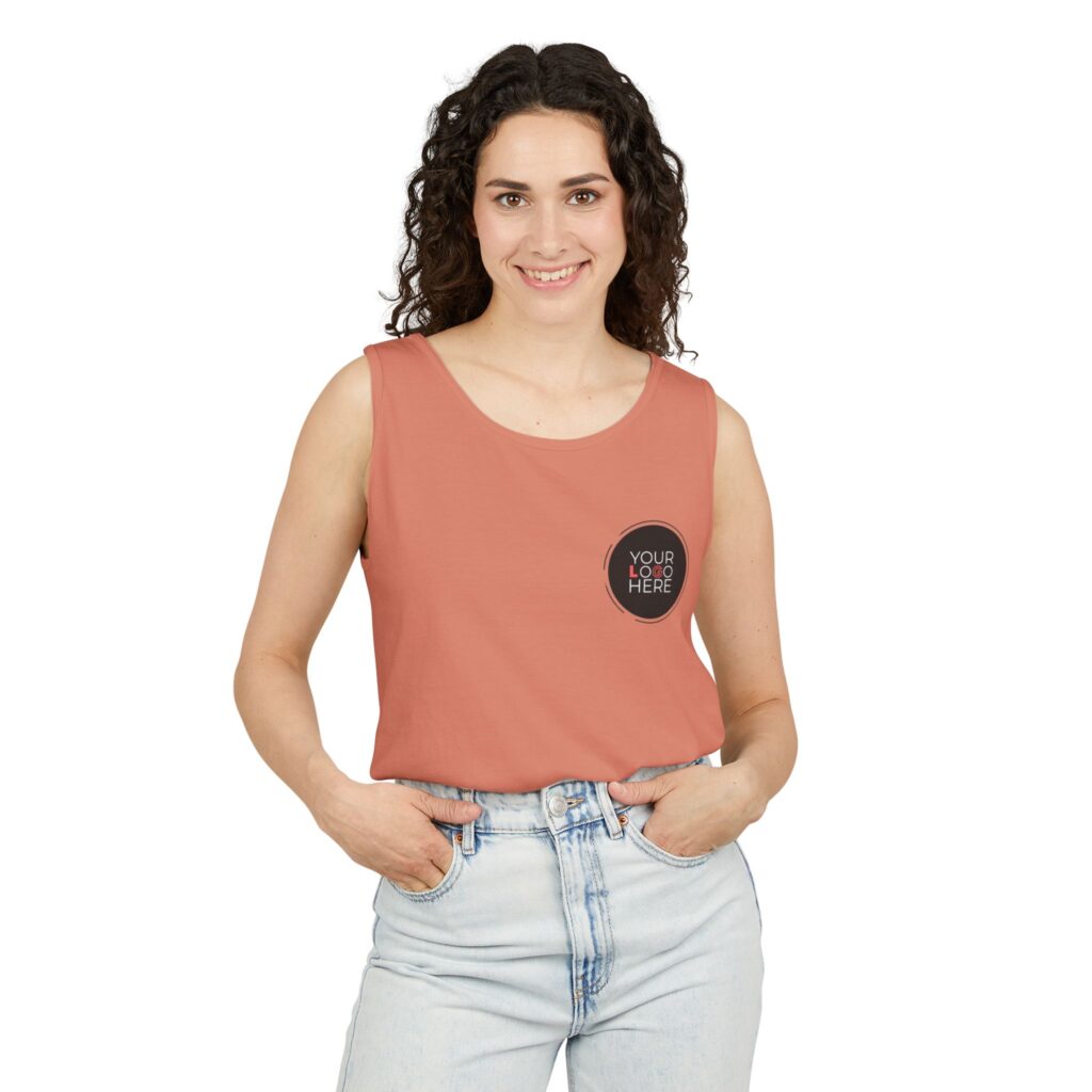 Unisex Garment-Dyed Tank Top - Image 17