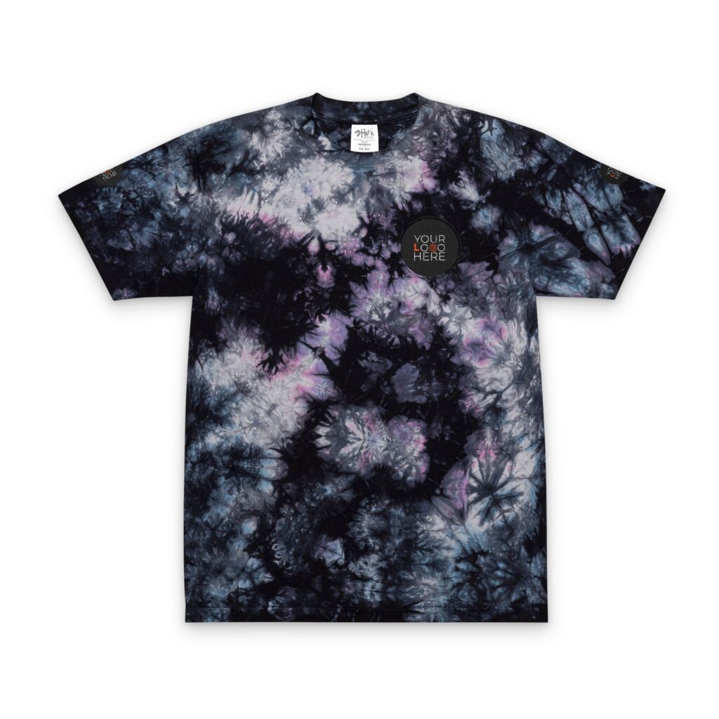 Oversized Tie-Dye T-Shirt (Embroidery) - Image 21