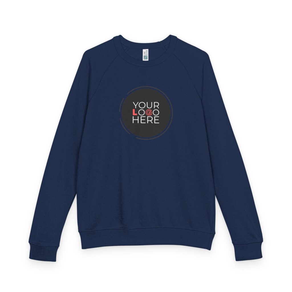 Unisex French Terry Raglan Crewneck - Image 29