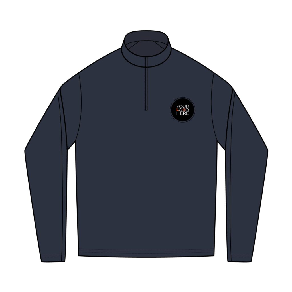 Unisex Stretch Quarter-Zip Pullover (Embroidery) - Image 5