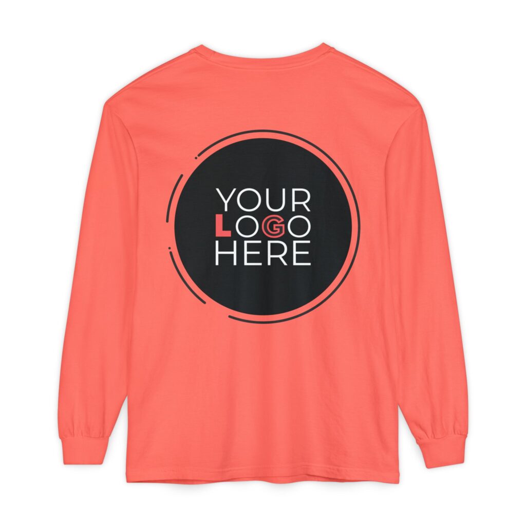 Unisex Garment-Dyed Long Sleeve T-Shirt - Image 23