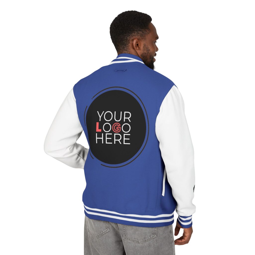 Unisex Heavyweight Letterman Jacket - Image 32