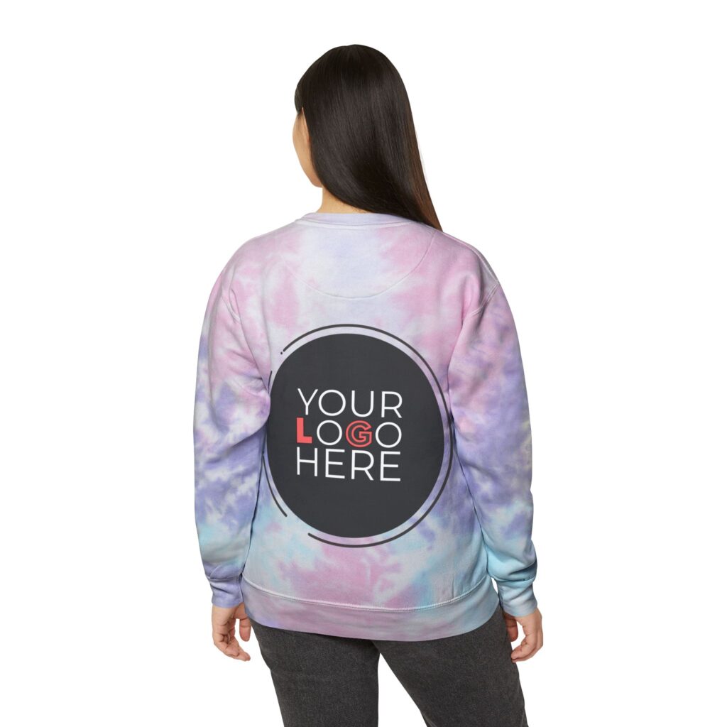 Unisex Tie-Dye Sweatshirt - Image 6