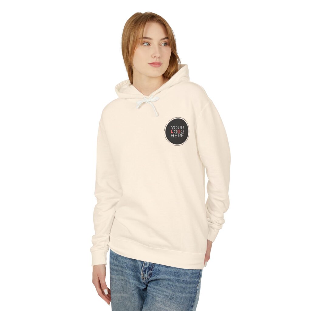Unisex Lightweight Hooded Sweatshirt - Image 11