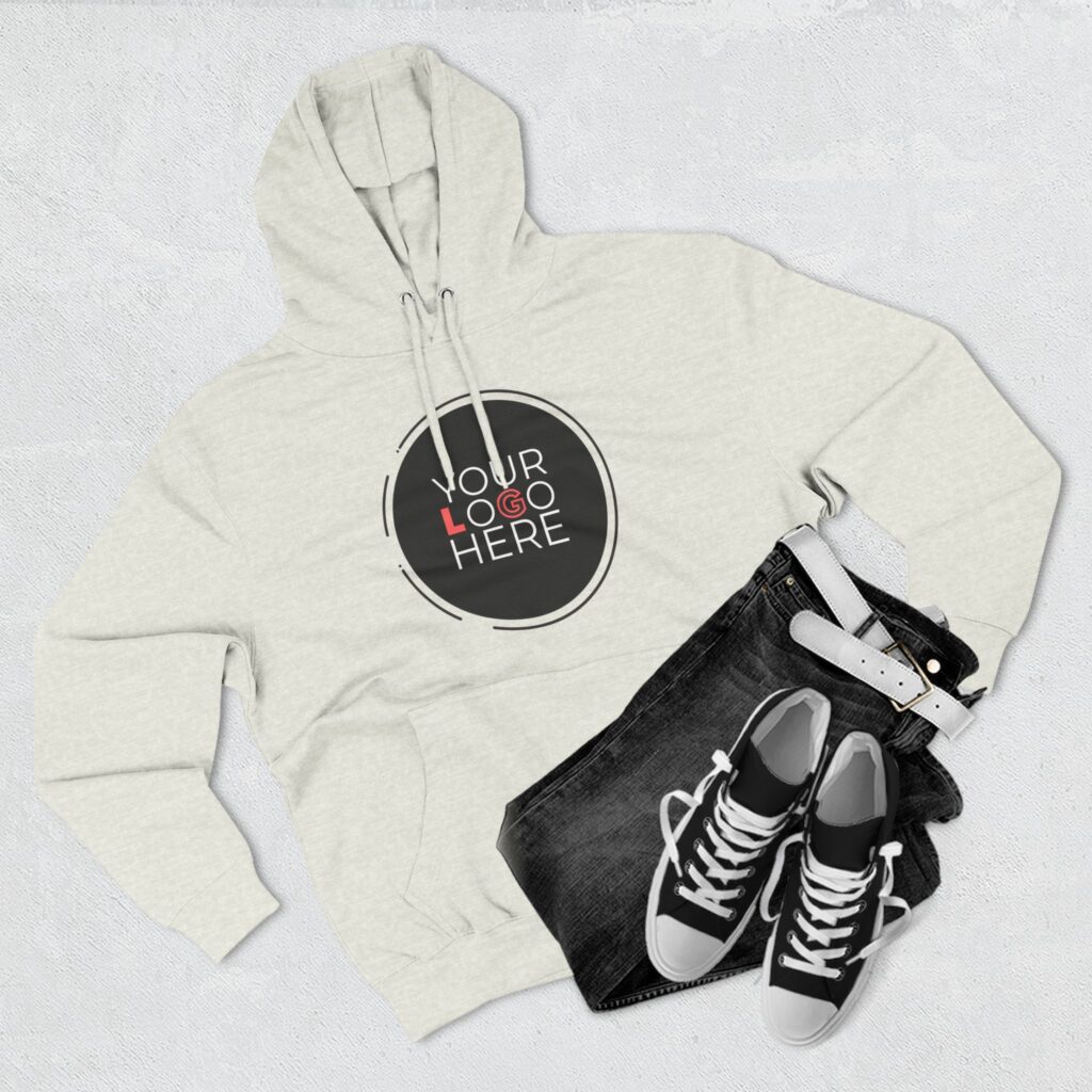 Three-Panel Fleece Hoodie - Image 45