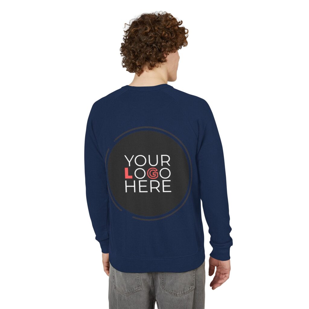 Unisex French Terry Raglan Crewneck - Image 32