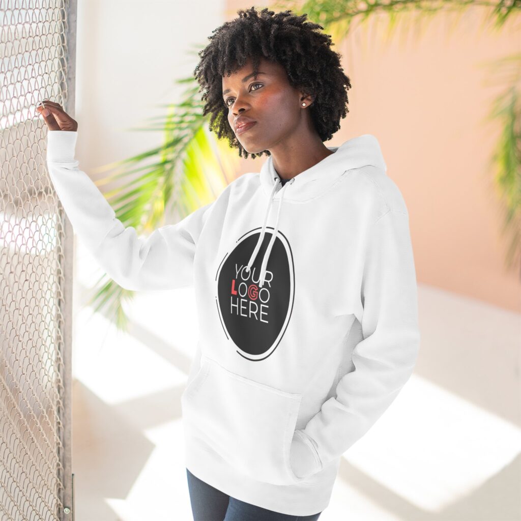 Three-Panel Fleece Hoodie - Image 12