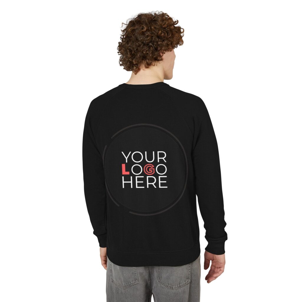 Unisex French Terry Raglan Crewneck - Image 18