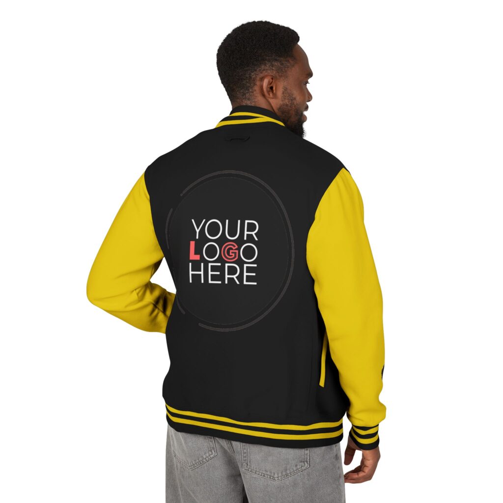 Unisex Heavyweight Letterman Jacket - Image 53