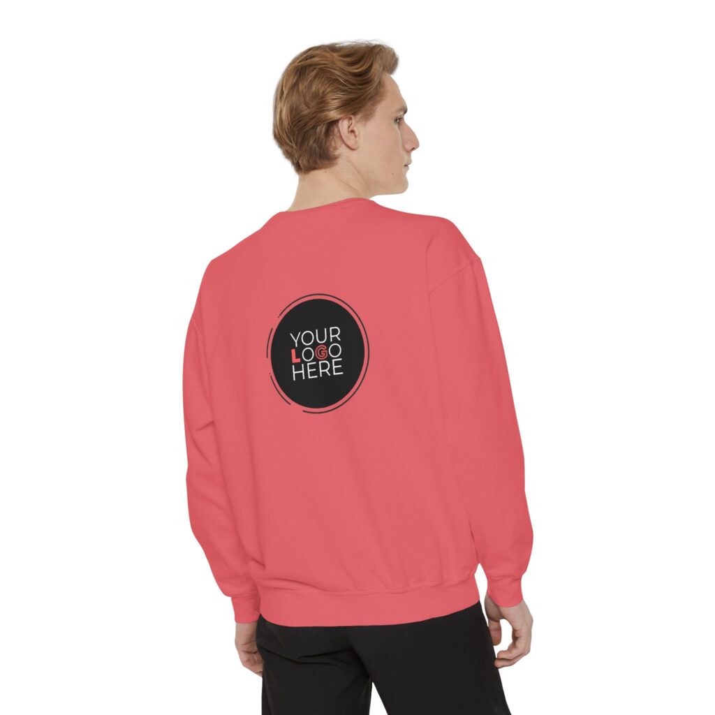 Unisex Garment-Dyed Sweatshirt - Image 109