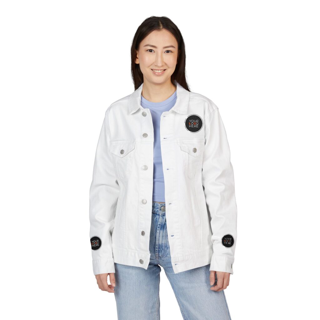 Unisex Denim Jacket (Embroidery) - Image 5