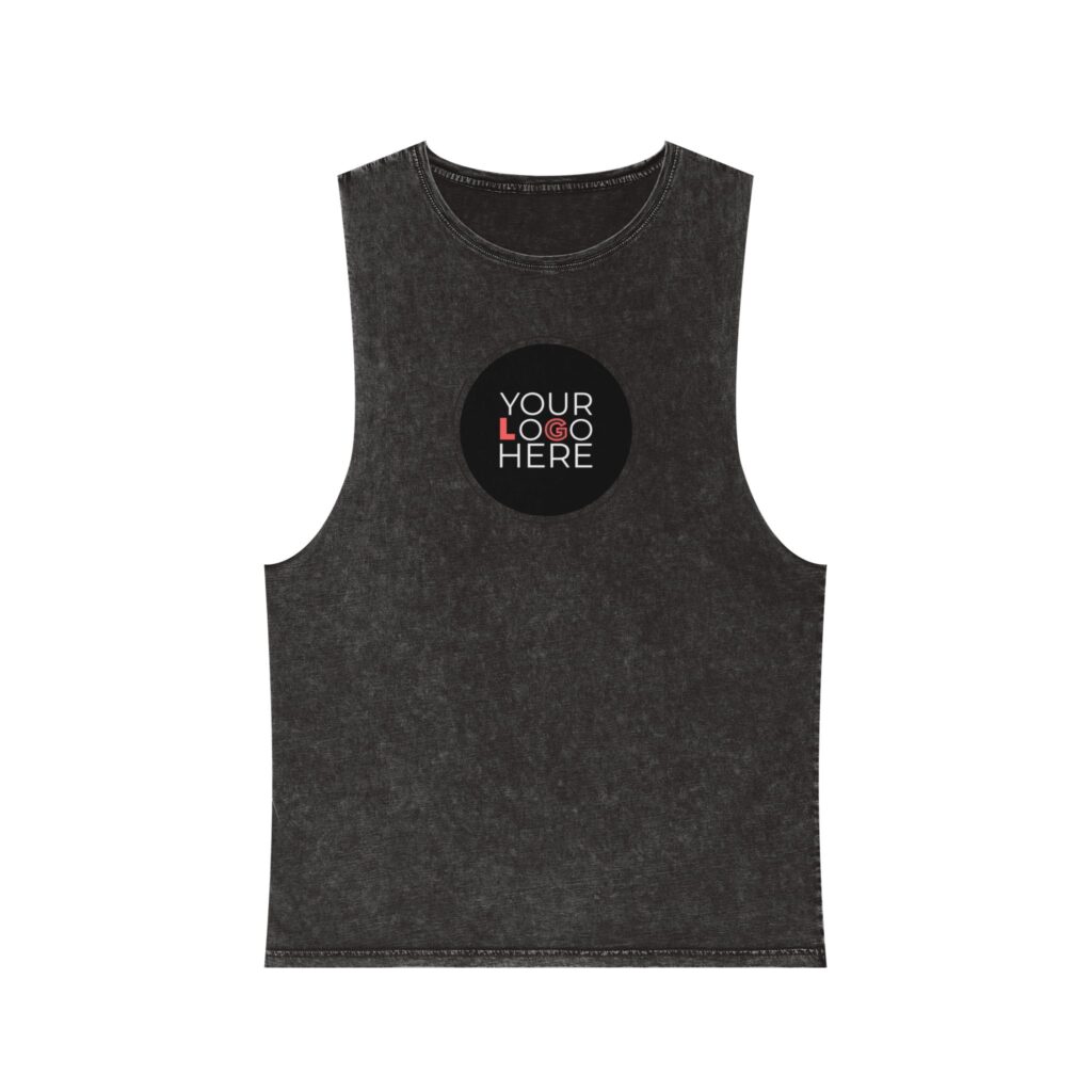 Unisex Stonewash Tank Top - Image 5