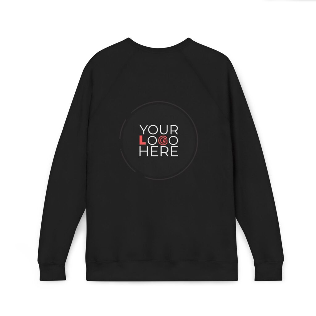 Unisex Sponge Fleece Raglan Sweatshirt - Image 9