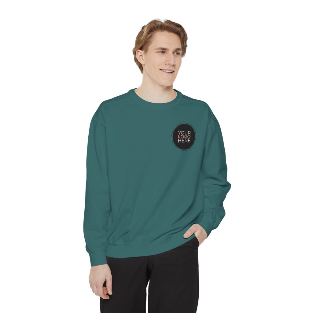 Unisex Garment-Dyed Sweatshirt - Image 45