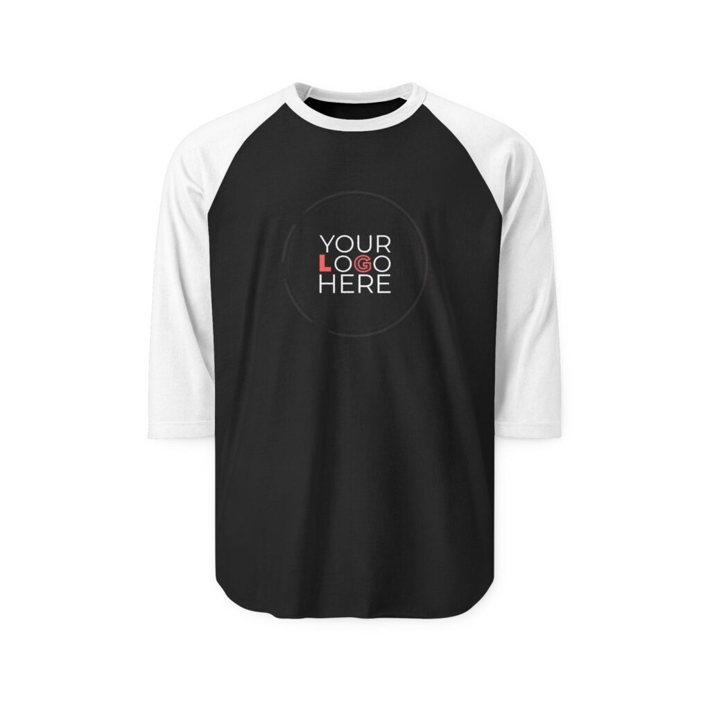 Unisex Three-Quarter Sleeve Raglan Shirt - Image 3