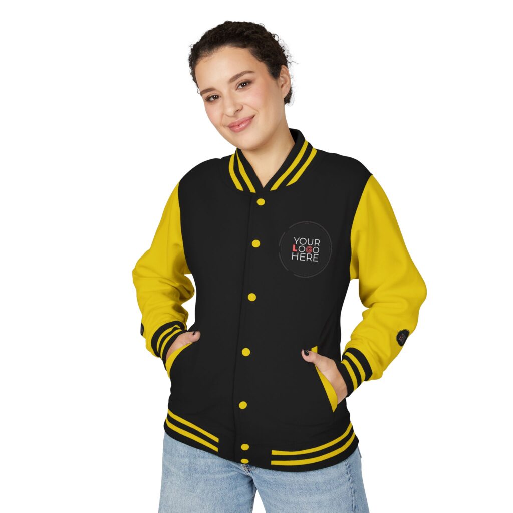 Unisex Heavyweight Letterman Jacket - Image 54
